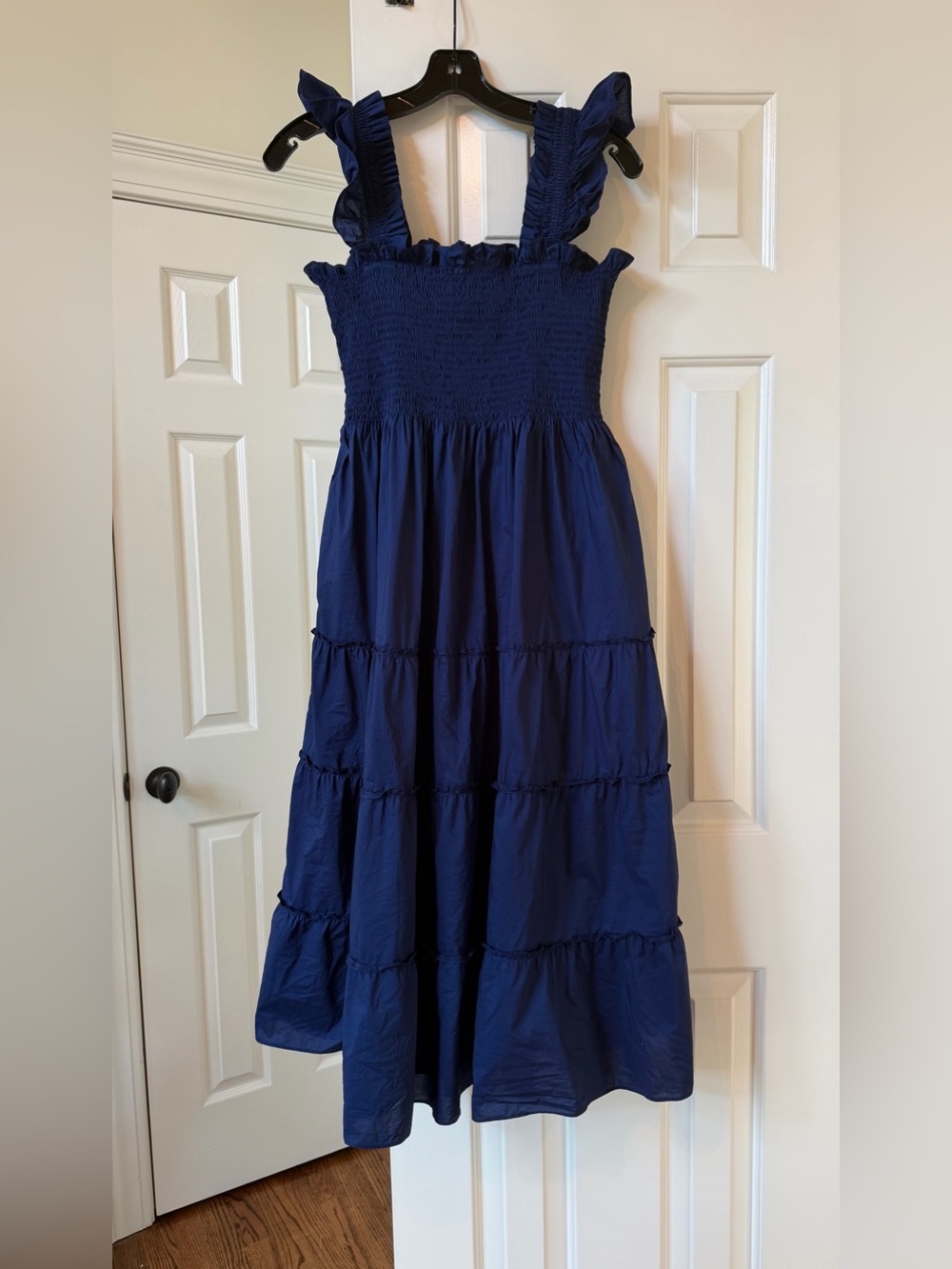 Hill House Navy Ellie Cotton Nap Dress - Picture 4 of 6